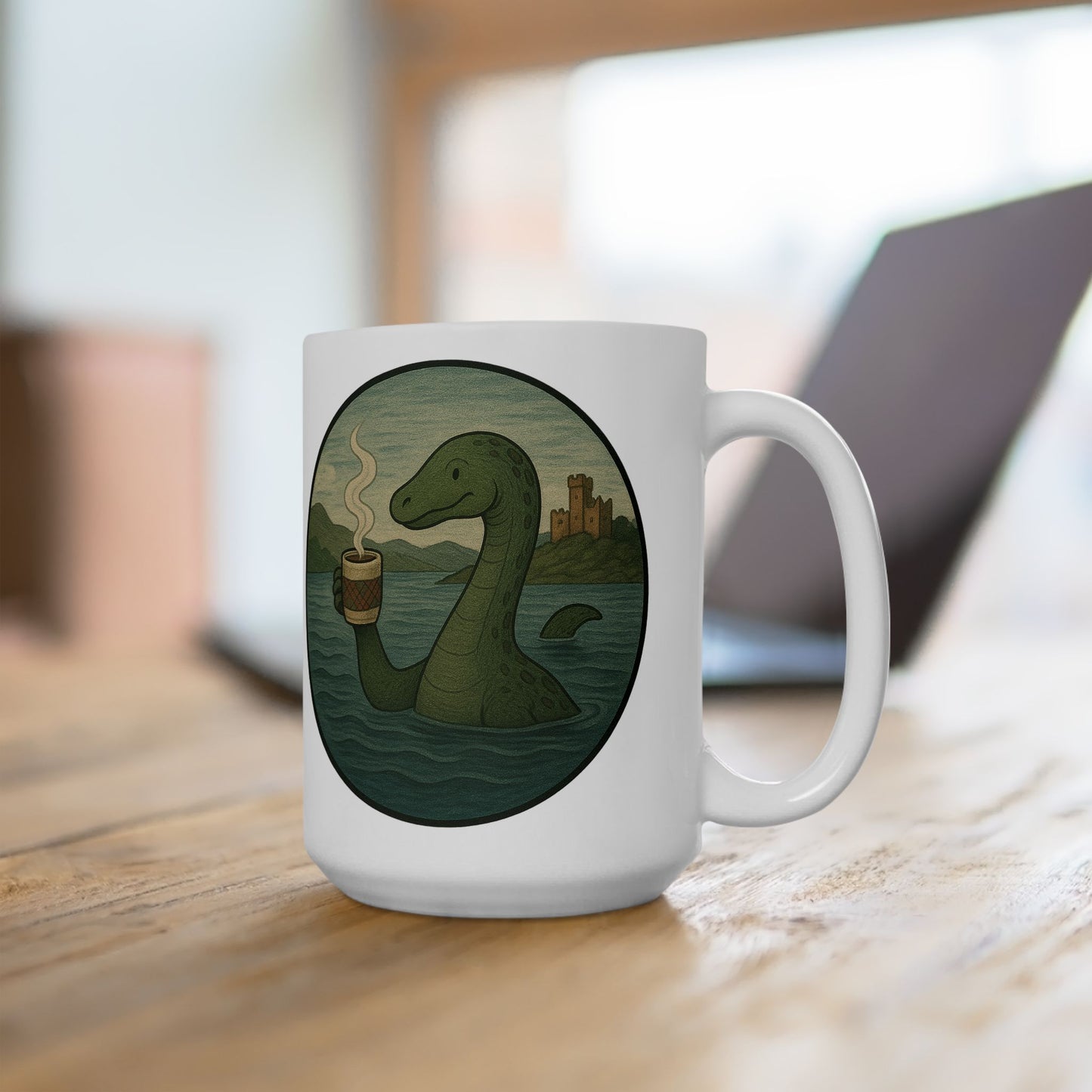 Nessy's N-espresso - Cryptid Coffee Club | Ceramic Mug (11oz & 15oz)