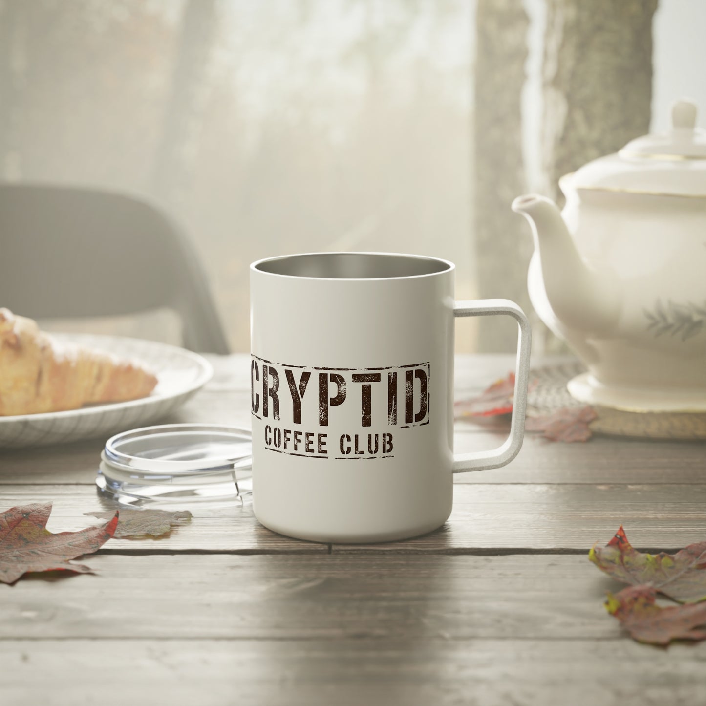 Cryptid Coffee Club | Insulated Coffee Mug, 10oz