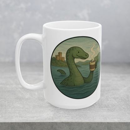 Nessy's N-espresso - Cryptid Coffee Club | Ceramic Mug (11oz & 15oz)