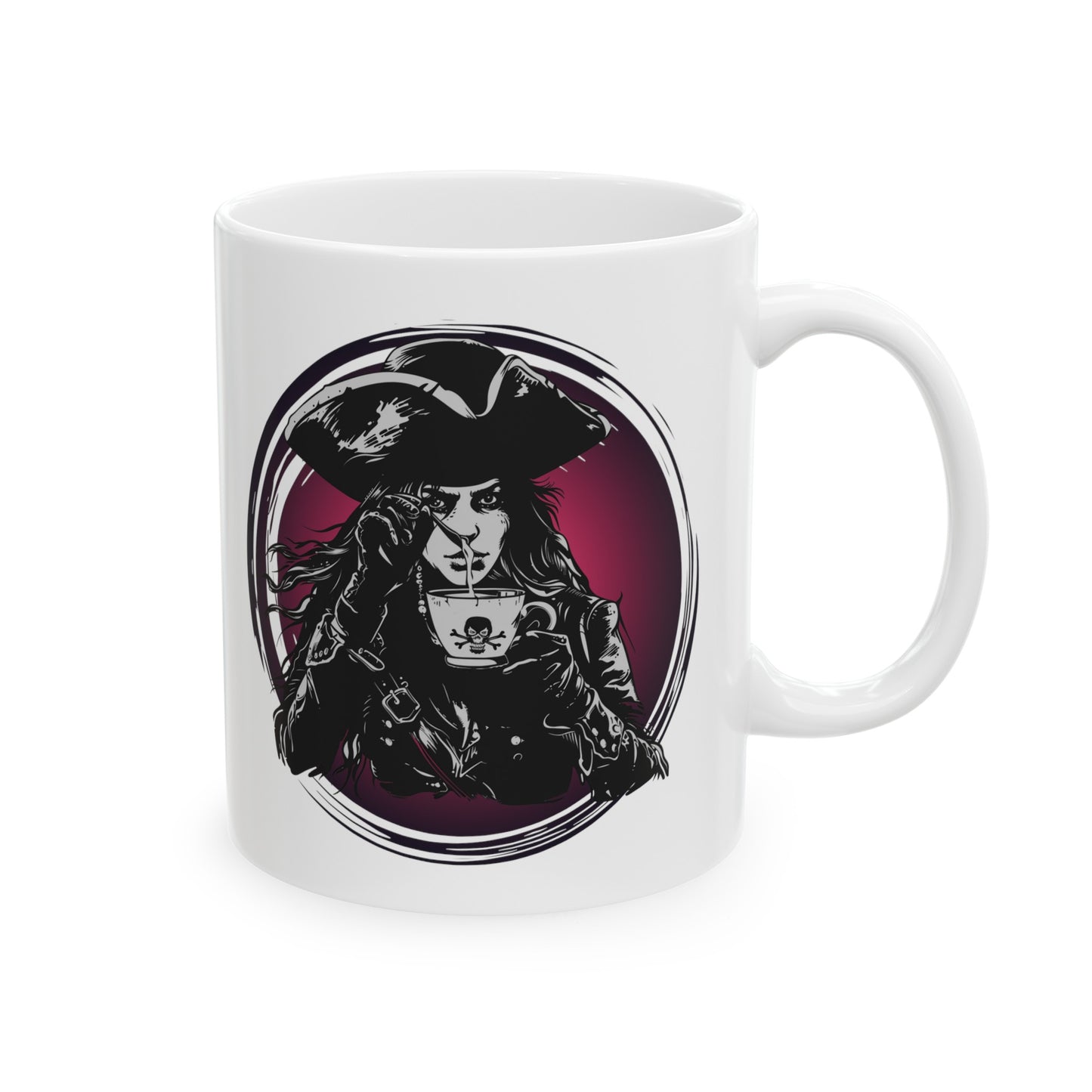 Pirate Brew- Ceramic Mug, (11oz, 15oz)