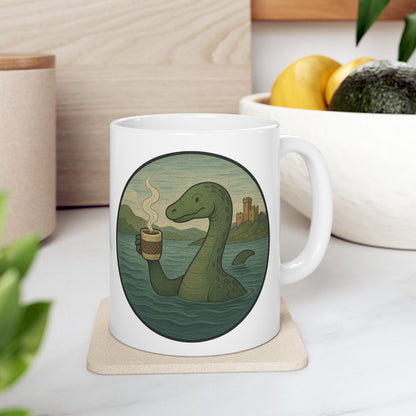 Nessy's N-espresso - Cryptid Coffee Club | Ceramic Mug (11oz & 15oz)