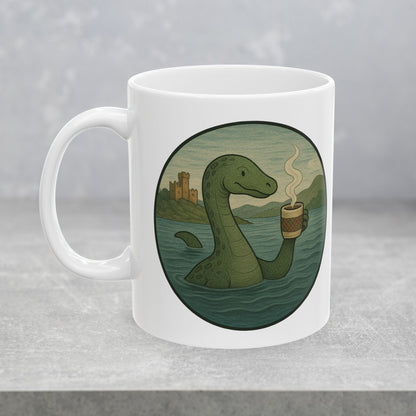 Nessy's N-espresso - Cryptid Coffee Club | Ceramic Mug (11oz & 15oz)
