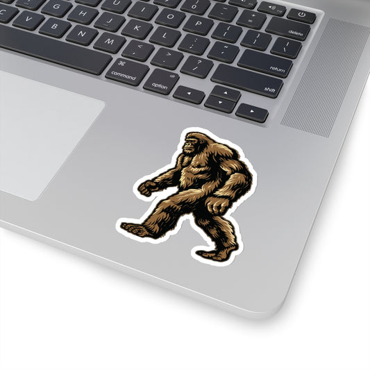 The Mysterious Bigfoot - Kiss-Cut Sticker