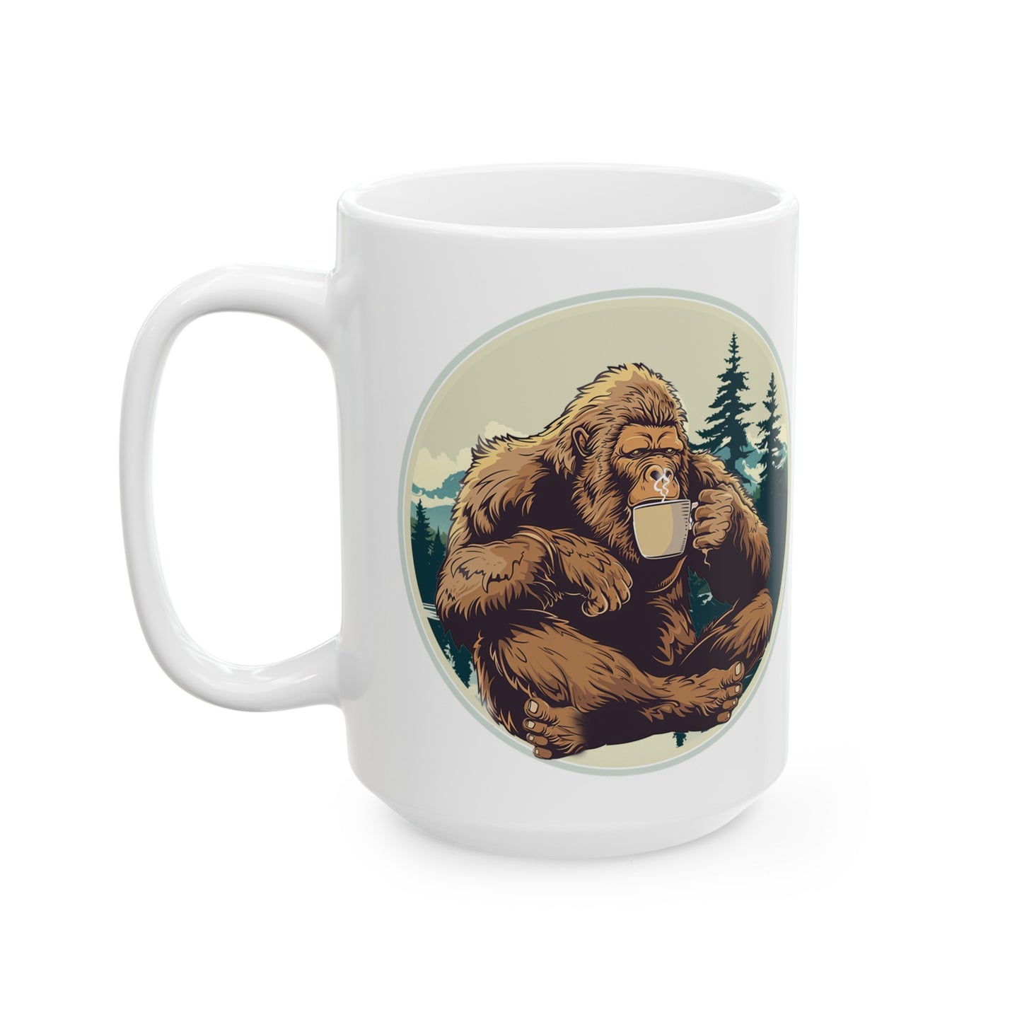 Bigfoot Brew - Ceramic Mug, (11oz, 15oz)