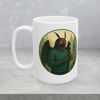 Mothman Mocha Mug - Cryptid Coffee Club | Ceramic mug (11oz & 15oz)
