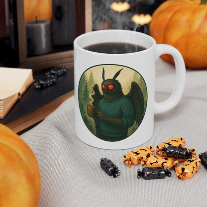Mothman Mocha Mug - Cryptid Coffee Club | Ceramic mug (11oz & 15oz)