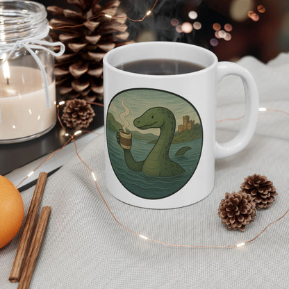 Nessy's N-espresso - Cryptid Coffee Club | Ceramic Mug (11oz & 15oz)