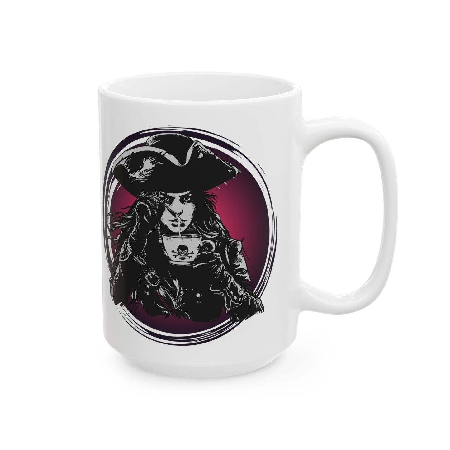 Pirate Brew- Ceramic Mug, (11oz, 15oz)