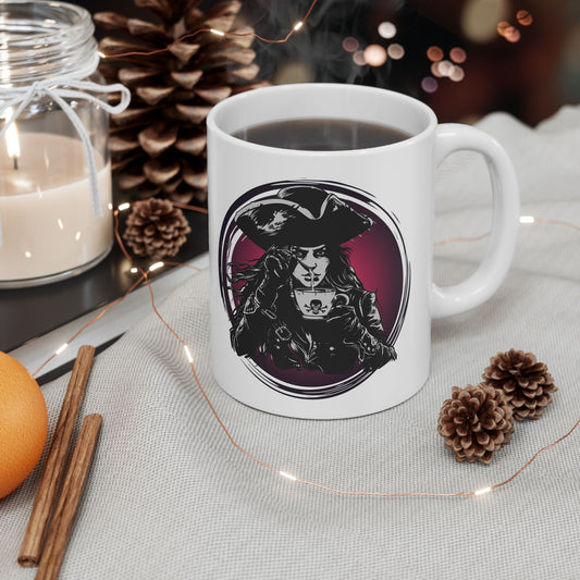 Pirate Brew- Ceramic Mug, (11oz, 15oz)