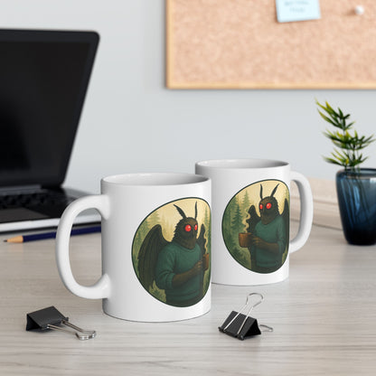 Mothman Mocha Mug - Cryptid Coffee Club | Ceramic mug (11oz & 15oz)