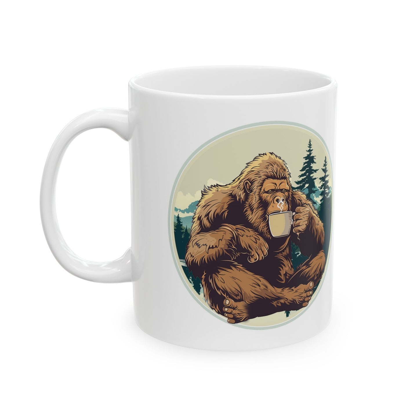 Bigfoot Brew - Ceramic Mug, (11oz, 15oz)