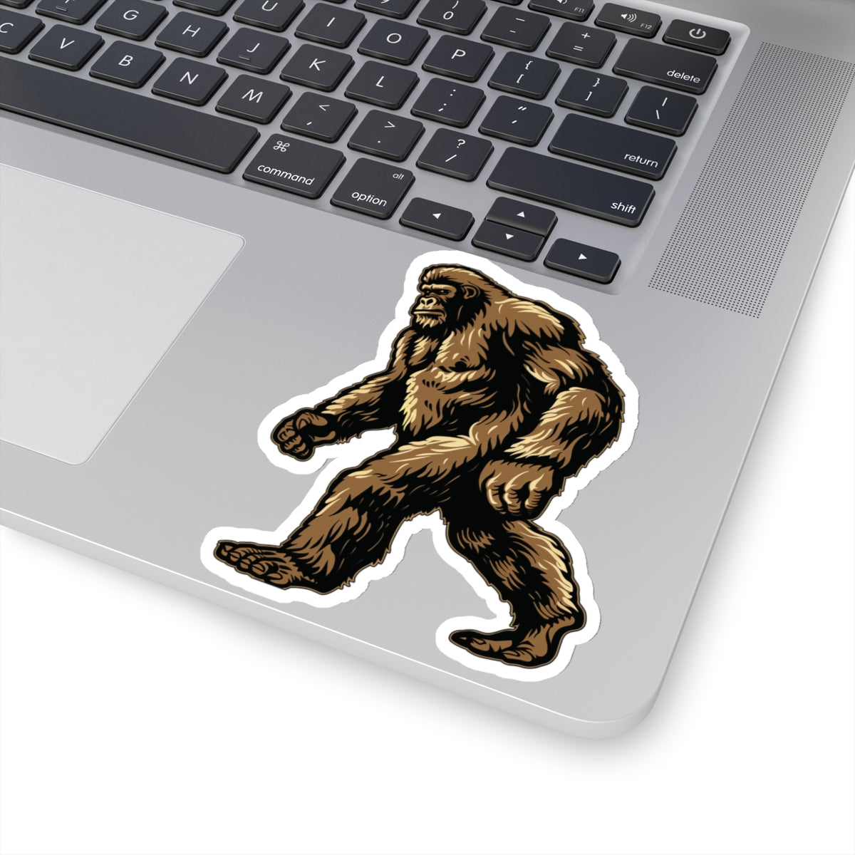 The Mysterious Bigfoot - Kiss-Cut Sticker