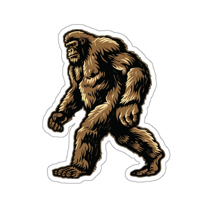 The Mysterious Bigfoot - Kiss-Cut Sticker