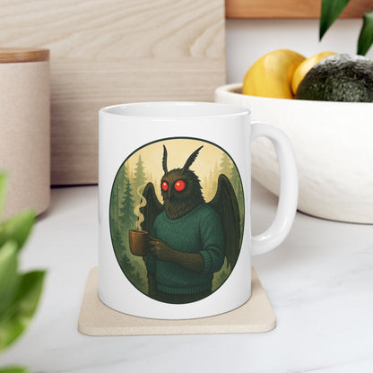 Mothman Mocha Mug - Cryptid Coffee Club | Ceramic mug (11oz & 15oz)