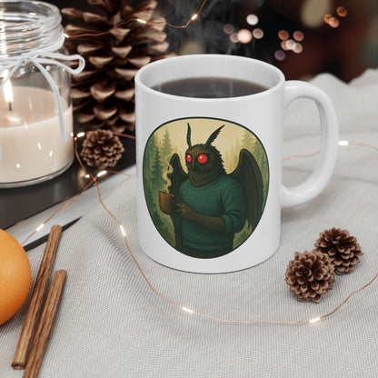 Mothman Mocha Mug - Cryptid Coffee Club | Ceramic mug (11oz & 15oz)