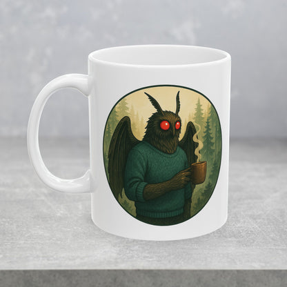 Mothman Mocha Mug - Cryptid Coffee Club | Ceramic mug (11oz & 15oz)
