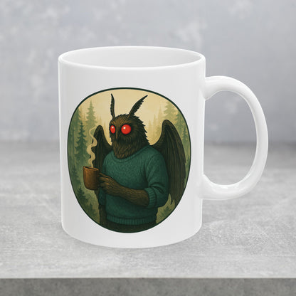 Mothman Mocha Mug - Cryptid Coffee Club | Ceramic mug (11oz & 15oz)