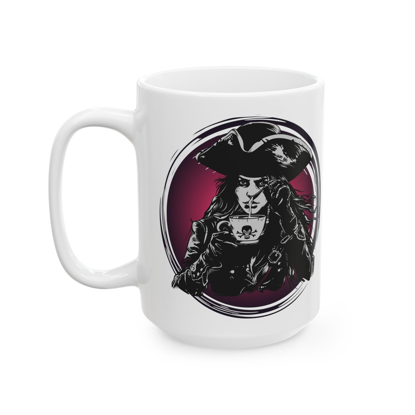 Pirate Brew- Ceramic Mug, (11oz, 15oz)