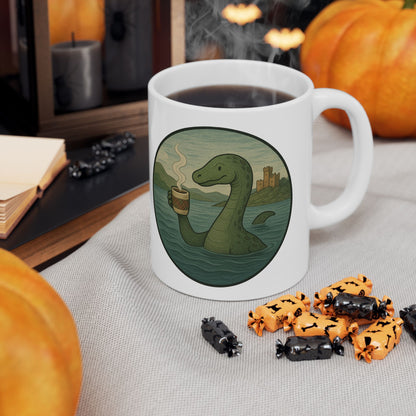 Nessy's N-espresso - Cryptid Coffee Club | Ceramic Mug (11oz & 15oz)