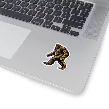 The Mysterious Bigfoot - Kiss-Cut Sticker