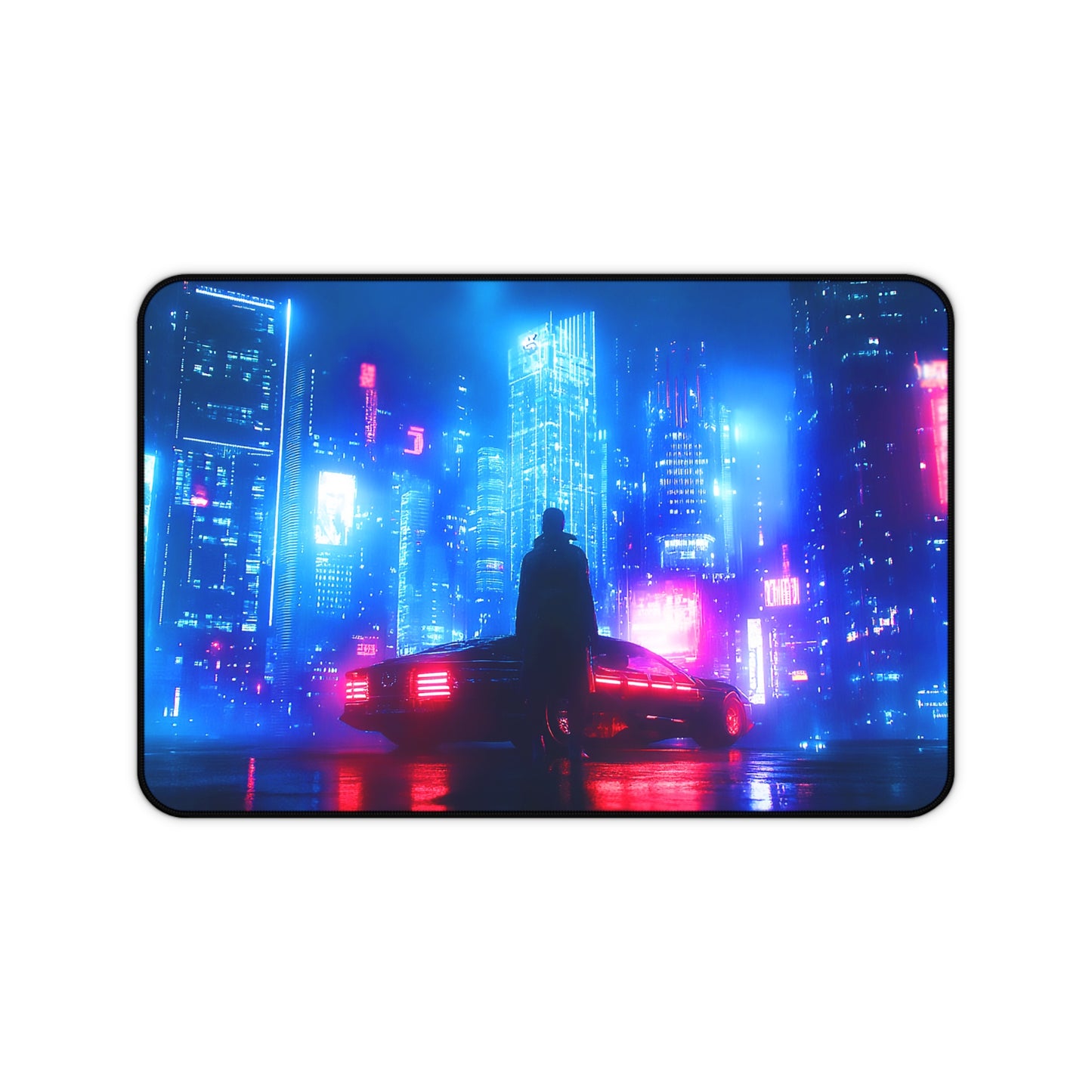 Cyberpunk City - Desk Mat